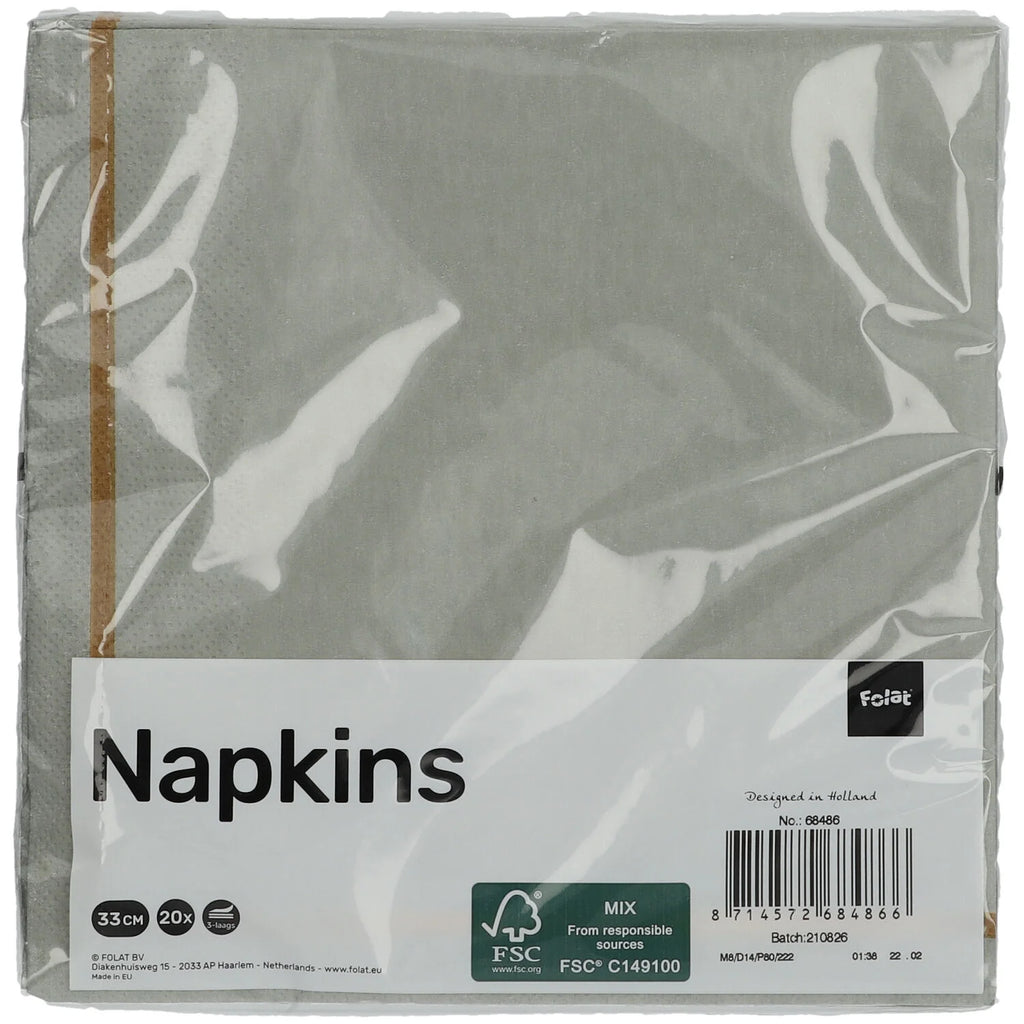 Napkins Golden Dawn 33x33cm – 20 pieces
